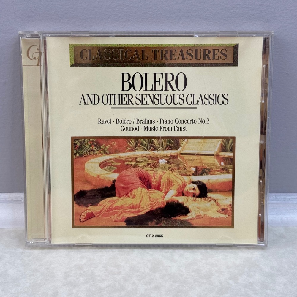 Classical Treasures Bolero and Other Sensuous Classics CD, Madacy Entertainment